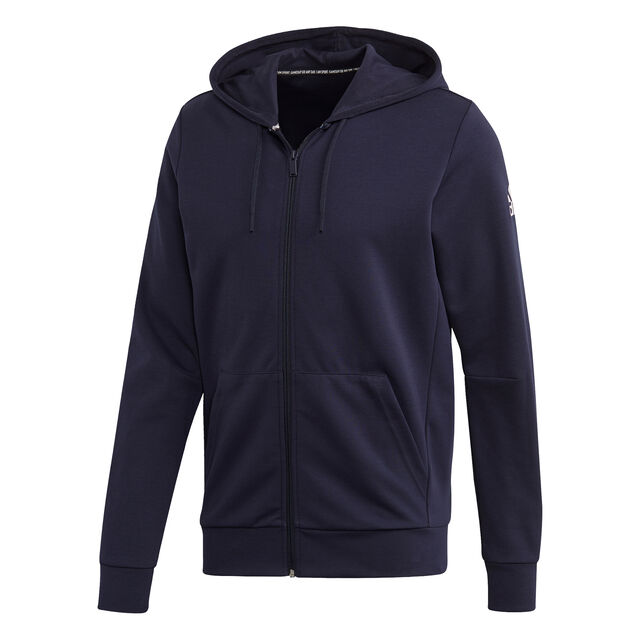 Must Have Plain Full-Zip Hoodie Men