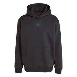 Oversize Hoody Herren-Schwarz