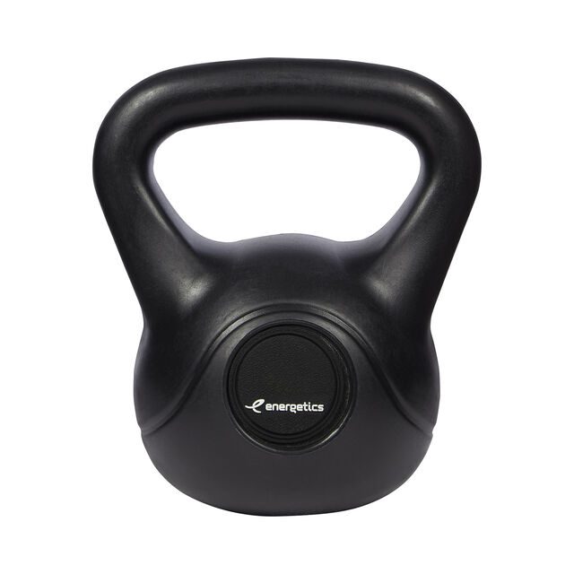 Hantel Kettlebell Cement, 10 kg, BLACK/YELLOW
