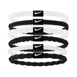 Flex Hair Tie Haarband 6er Pack-Weiß,Schwarz