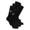 Don Carlito XXL Crew Move Socks 6 Pack - black