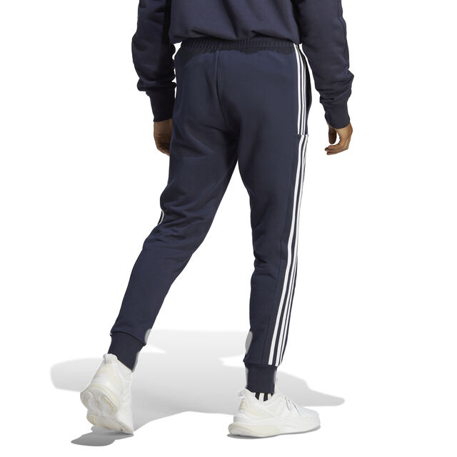 Essentials French Terry Tapered Cuff 3-Stripes Joggers