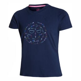 Heshima Lifestyle Tee T-Shirt Damen - dunkelblau, mehrfarbig