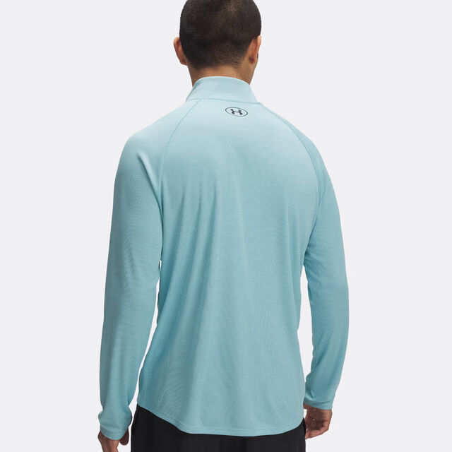 Ua Tech Textured 1/2 Zip-Brn