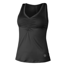 Bubble Tank-Top Damen-Schwarz