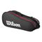 ADVANTAGE 2025 3PK RACKET BAG BLACK