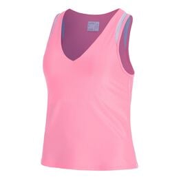 Shimmer V-Neck Tank w/Bra