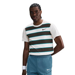 Court Dri-Fit Advantage Slam T-Shirt Herren - creme, braun