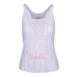 Smilla Lifestyle Tank-Top Damen-Weiß,Pink