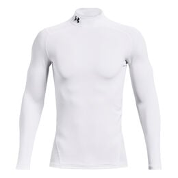 Coldgear Comp Mock Longsleeve Herren-Weiß