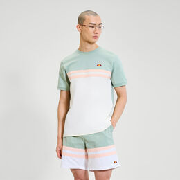 Atrei T-Shirt Herren-Salbei,Weiß