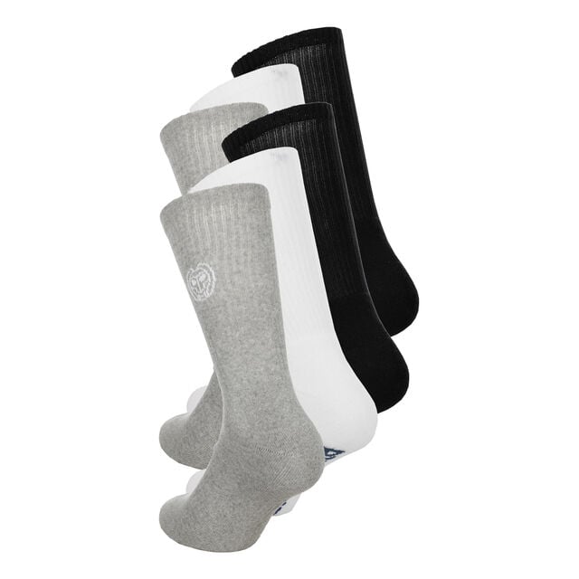 Don Carlito XXL Crew Move Socks 6 Pack - black