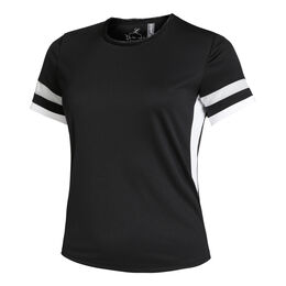 Blacky T-Shirt Damen-Schwarz,Weiß