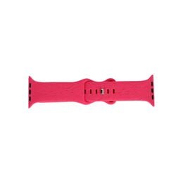 Bidi Badu Silikon Armband 45mm - pink für Apple Watch (Series 1 -Series 9 und SE)