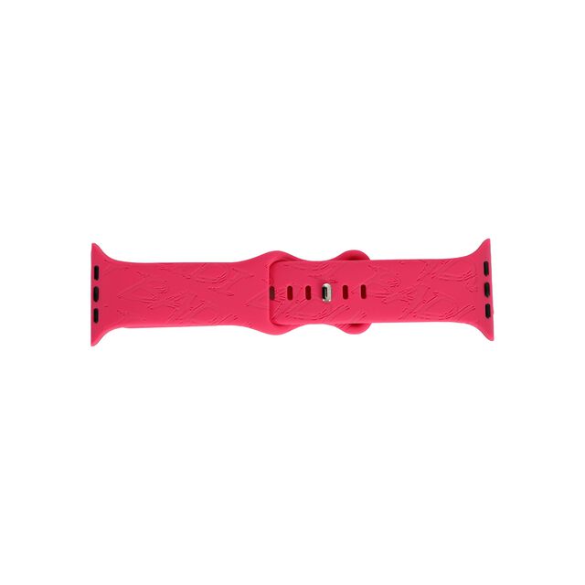 Bidi Badu Silikon Armband 45mm - pink für Apple Watch (Series 1 -Series 9 und SE)