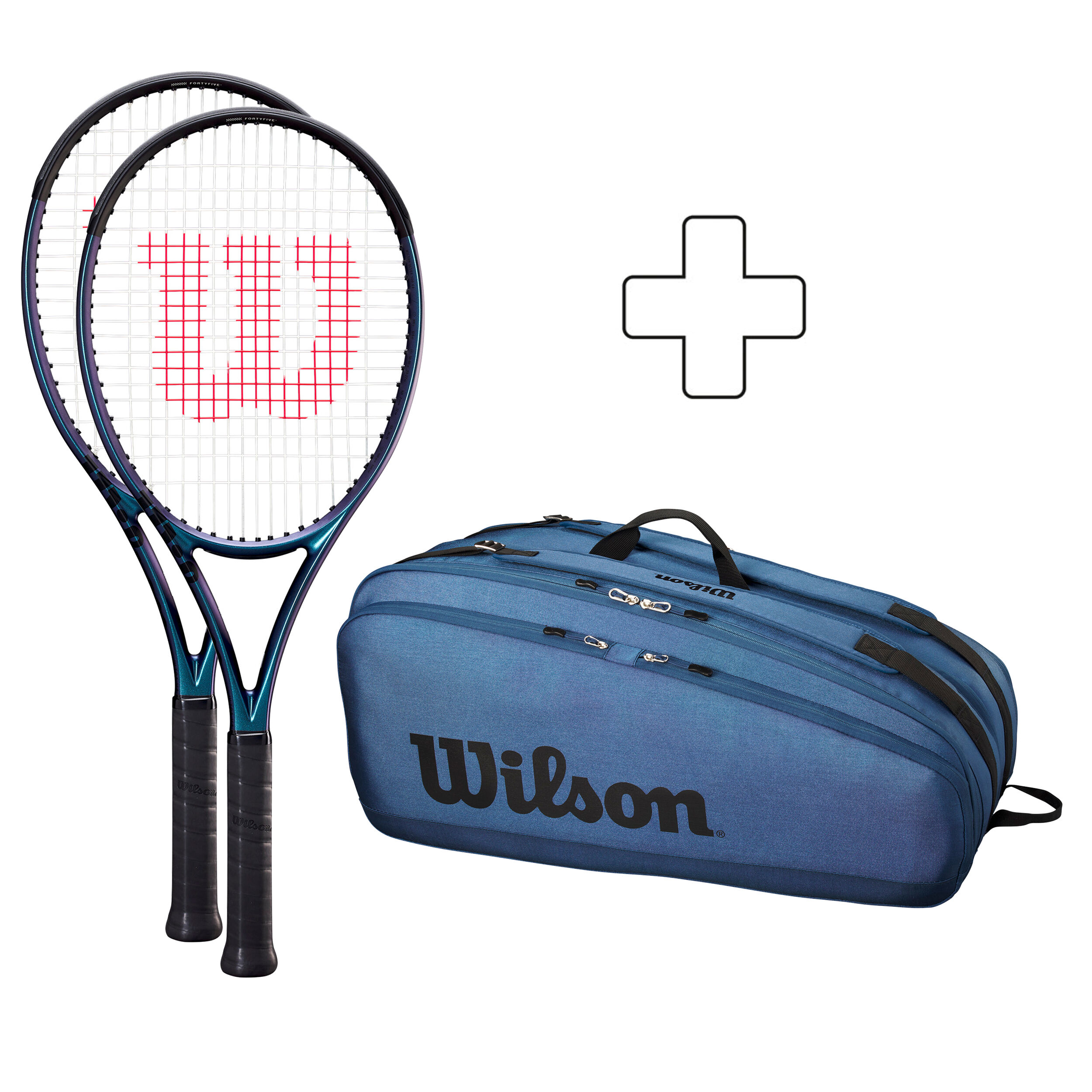 Wilson 2x Ultra 100 V4.0 Plus Schlägertasche online kaufen CenterCourt.de