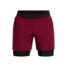 Peak Woven 2in1 Sts-RED Shorts