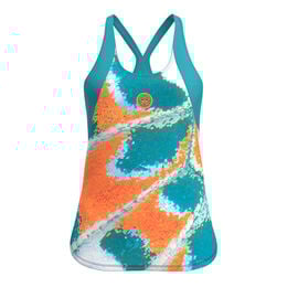 Melbourne 2025 Tank-Top Damen-Petrol,Orange