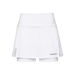 Club Basic Long Rock Damen-Wei&szlig;,Silber