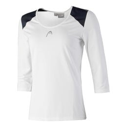 Club Longsleeve Damen-Weiß,Blau