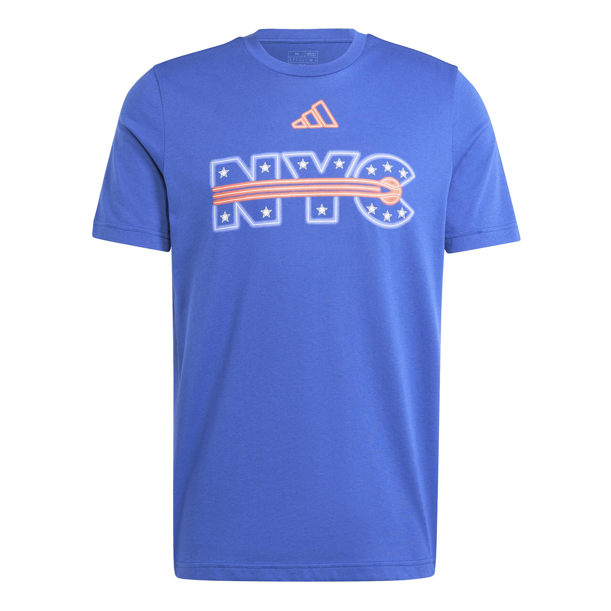 adidas Tennis New York T Shirt Herren Blau Mehrfarbig online kaufen Center Court DE