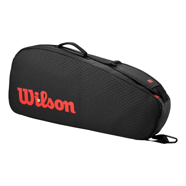 CLASH V3 3PK RACQUET BAG BLACK/Infrared