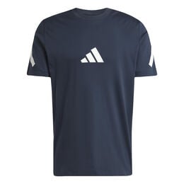 Z.N.E. T-Shirt Herren-Dunkelblau,Weiß