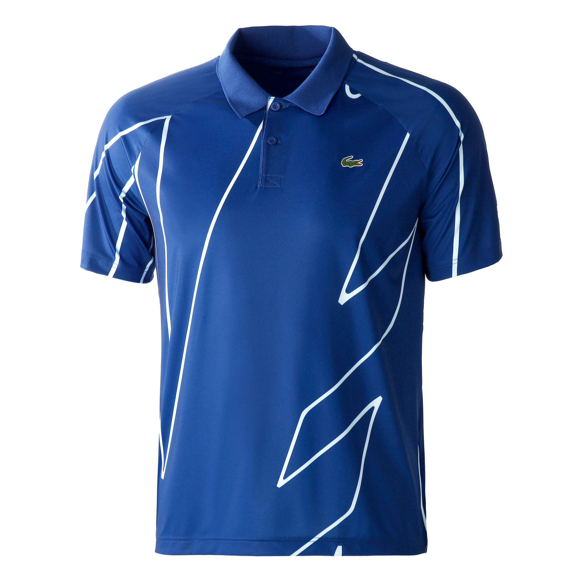 Lacoste Novak Djokovic Polo Herren Dunkelblau, Weiß online kaufen