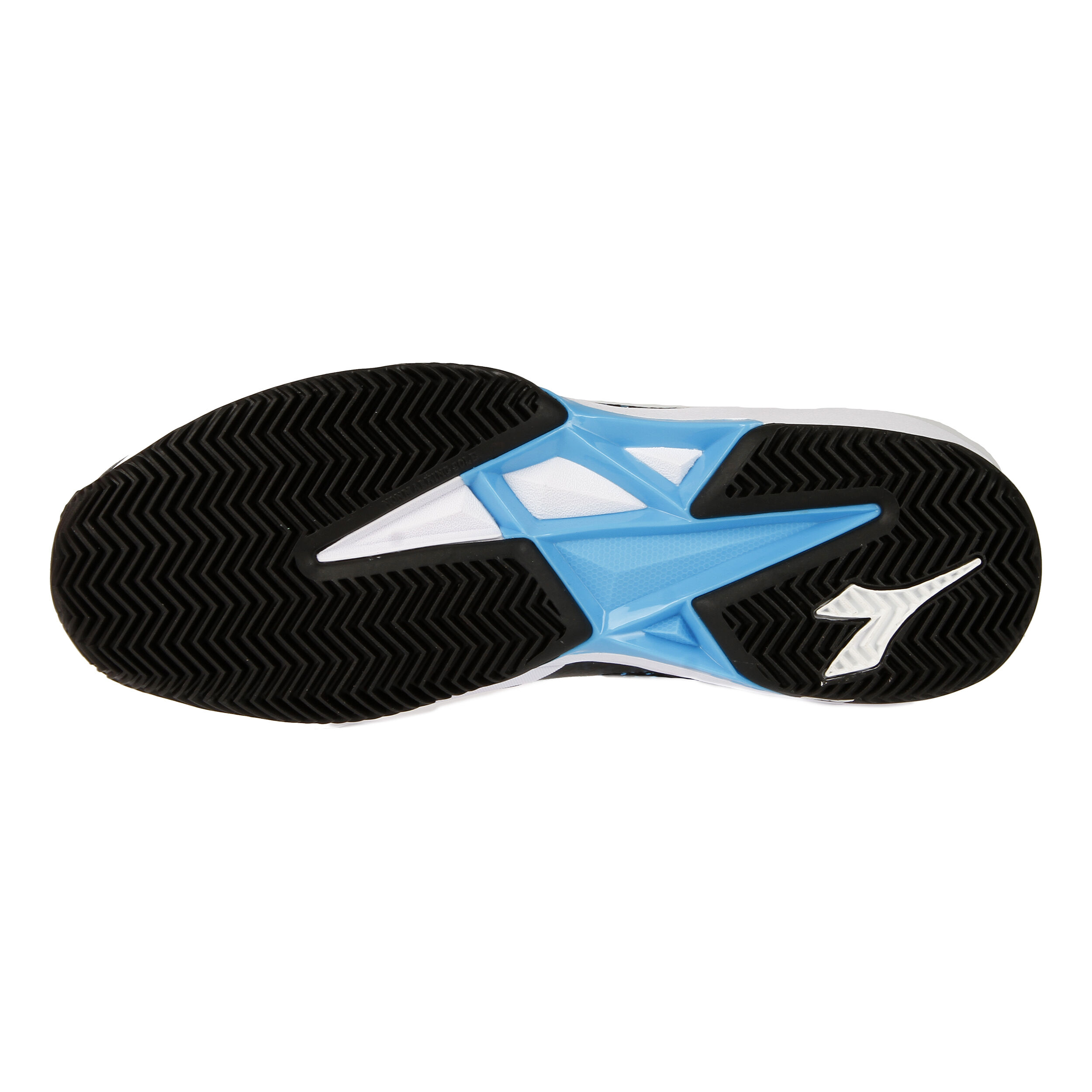 Diadora Herren Tennisschuhe Shot Clay - Sandplatzschuh Schwarz-Weiß