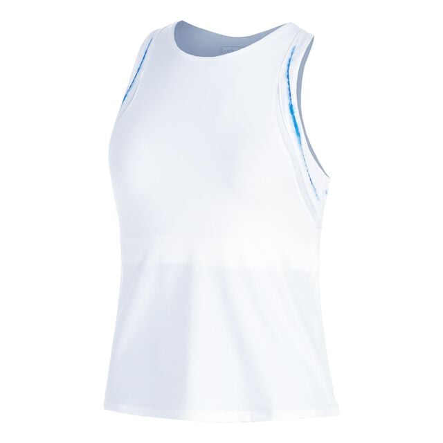 Shibori Stripe Tank w/Bra