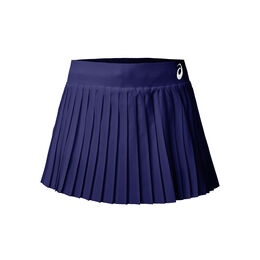 Match Pleats Rock Damen-Dunkelblau