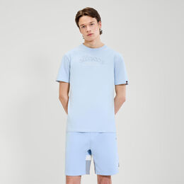 Quesco T-Shirt Herren-Hellblau
