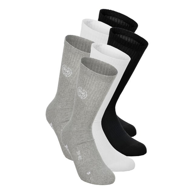 Don Carlito XXL Crew Move Socks 6 Pack - black