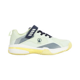 Match Velcro Clay Sandplatzschuh Kinder-Limette,Gelb