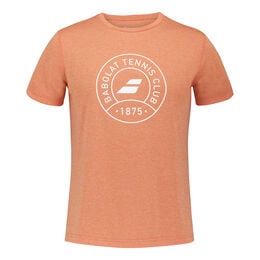 Exercise Graphic T-Shirt Herren-Orange,Weiß