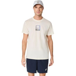 Court Core Graphic T-Shirt Herren-creme