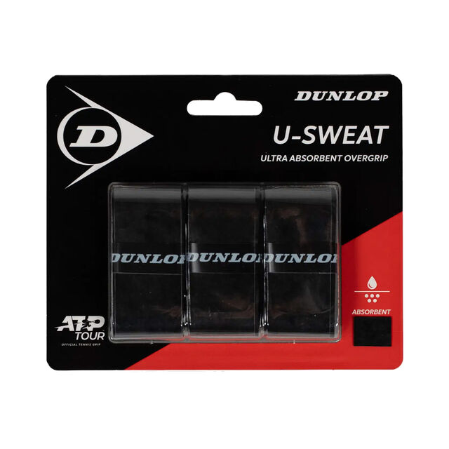 D TAC U-SWEAT OGRIP BLK 3PCS BLISTER