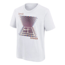 Jannik Sinner T-Shirt Herren-Wei&szlig;