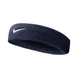 Swoosh Classic Haarband Unisex - dunkelblau, weiß