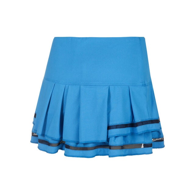 Long Pleat Tier Skirt